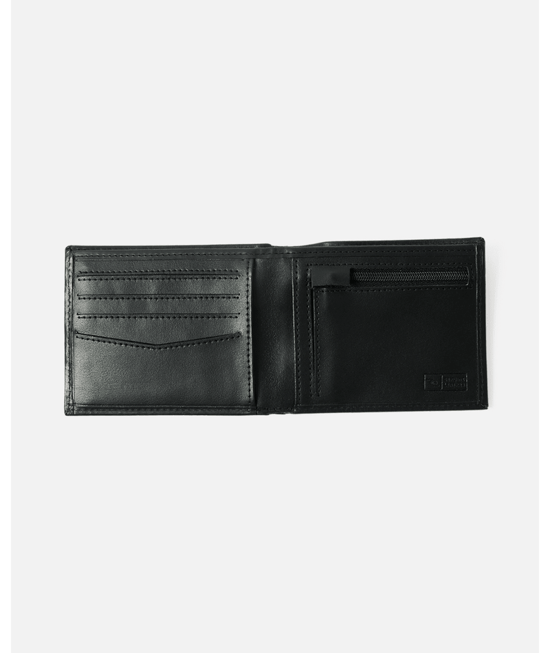Rip Curl Corpowatu RFID 2 In 1 Leather Wallet - Black