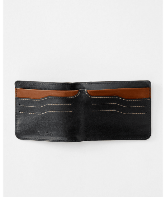 Rip Curl Dosed RFID Slim Leather Wallet - Black