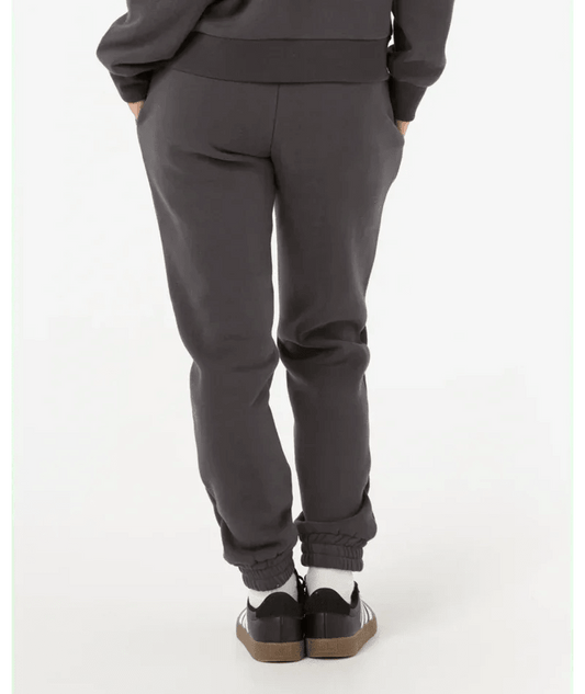 Rip Curl Surf Staple Trackpant - Washed Black - Guys & Girls Surf n Street