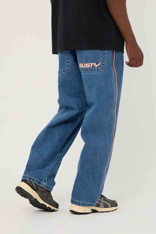 Rusty Flip Daddy 2.0 Jean - Middy Blue