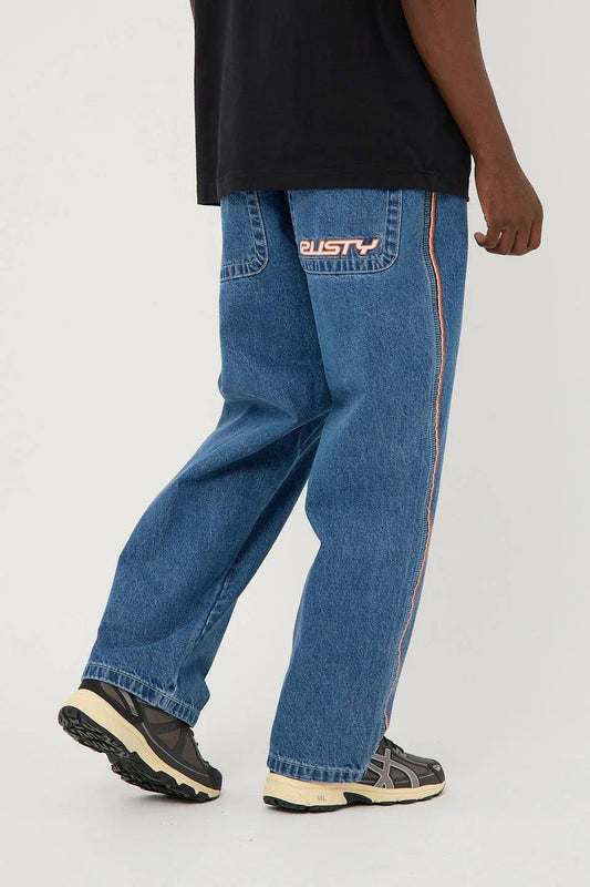 Rusty Flip Daddy 2.0 Jean - Middy Blue - Guys & Girls Surf n Street