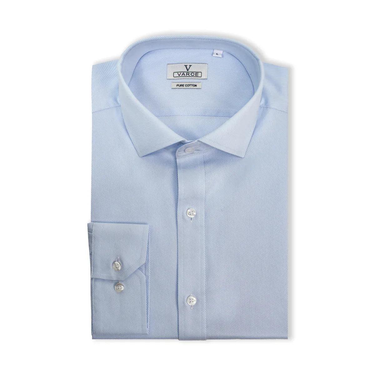 Arthur Pure Cotton Long Sleeve Shirt - Blue - Guys & Girls Surf n Street