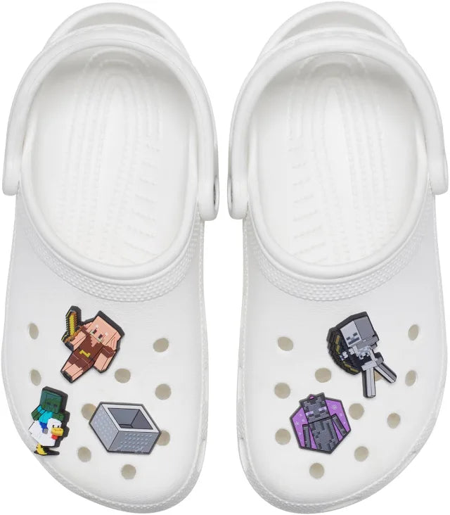 Crocs Jibbitz Charms 5 Pack - Minecraft