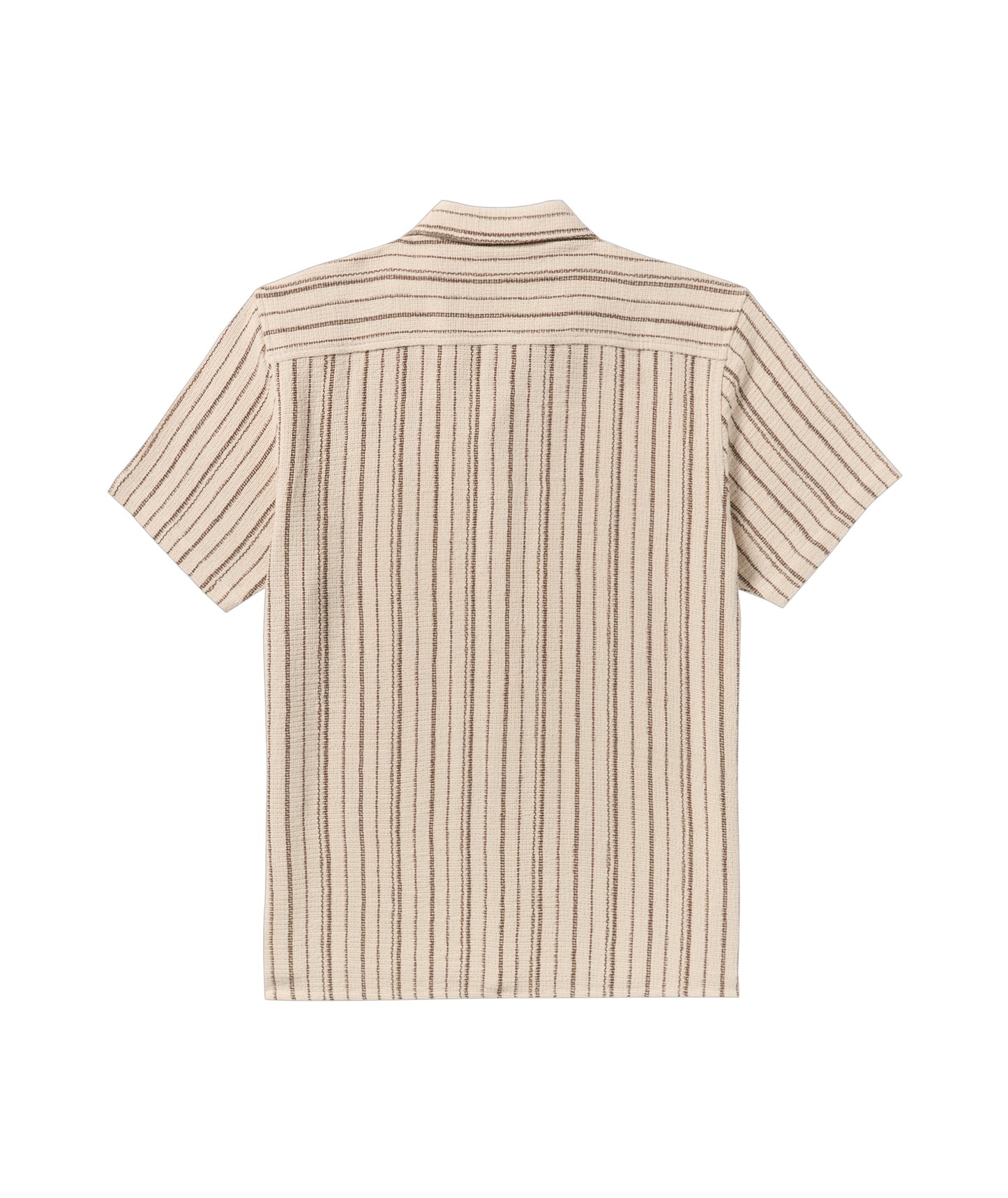 RVCA Vacancy Stripe SS Shirt - Ceramic