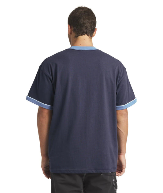 Billabong Spec Ringer SS Tee - Vintage Navy - Guys & Girls Surf n Street