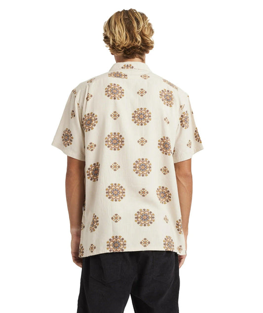 Billabong Cordoba SS Shirt - Cream - Guys & Girls Surf n Street