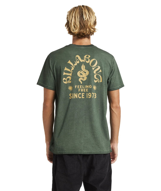 Billabong Big Wave Shaz Tee - Forest - Guys & Girls Surf n Street