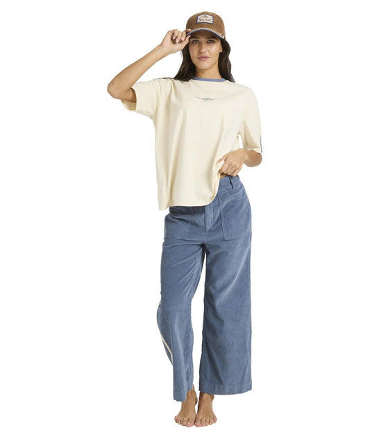 Billabong Sea Tone Corduroy Pants - Stone Blue - Guys & Girls Surf n Street