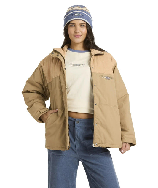 Billabong The Original Vibes 2 Jacket - Cement - Guys & Girls Surf n Street