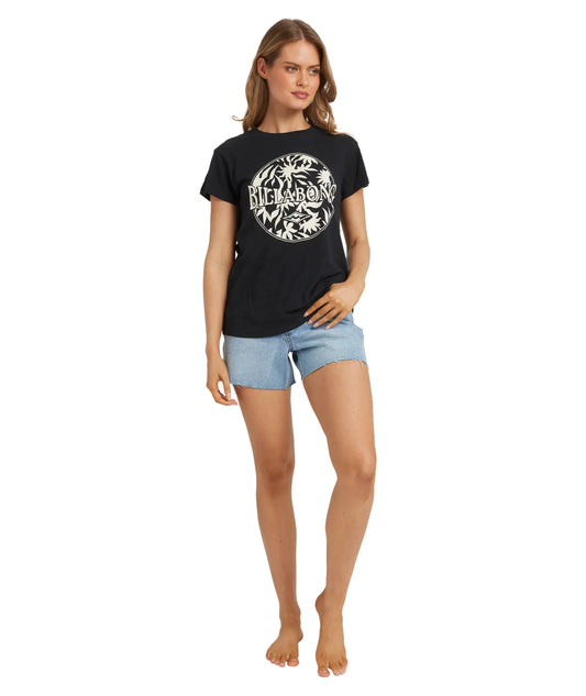 Billabong Formula Tee - Black White - Guys & Girls Surf n Street