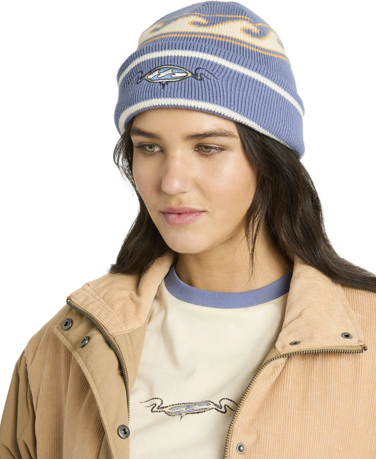Billabong Wave Break Beanie - Stone Blue - Guys & Girls Surf n Street