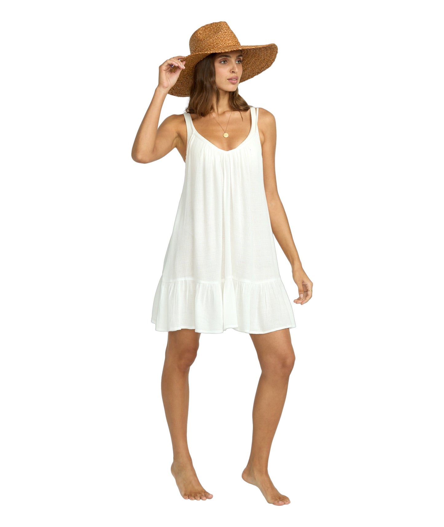 Billabong Beach Vibes Coverup - Salt Crystal