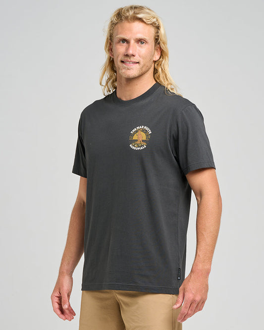 The Mad Hueys Barsupials SS Tee Vintage - Vintage Black