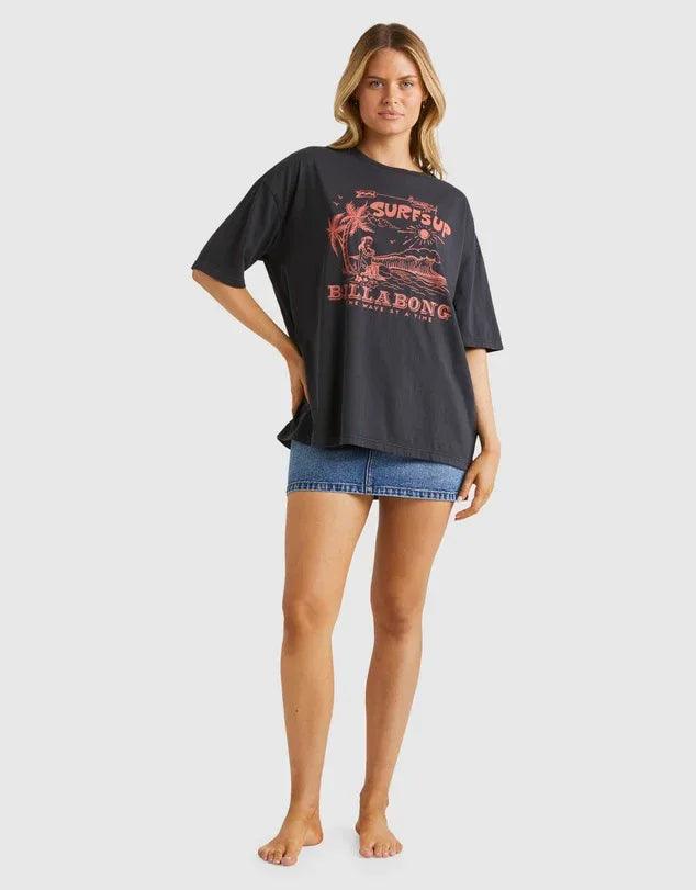 Billabong Seeking For Sunshine Tee - Off Black - Guys & Girls Surf n Street