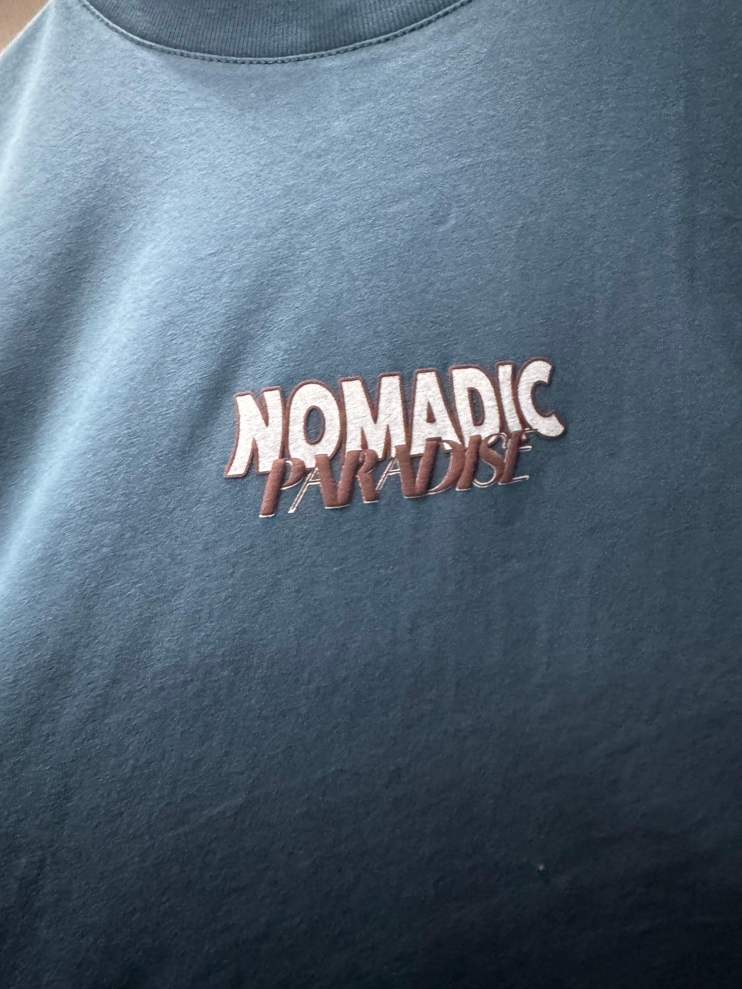 Nomadic Paradise Mainland Street Tee - Real Teal