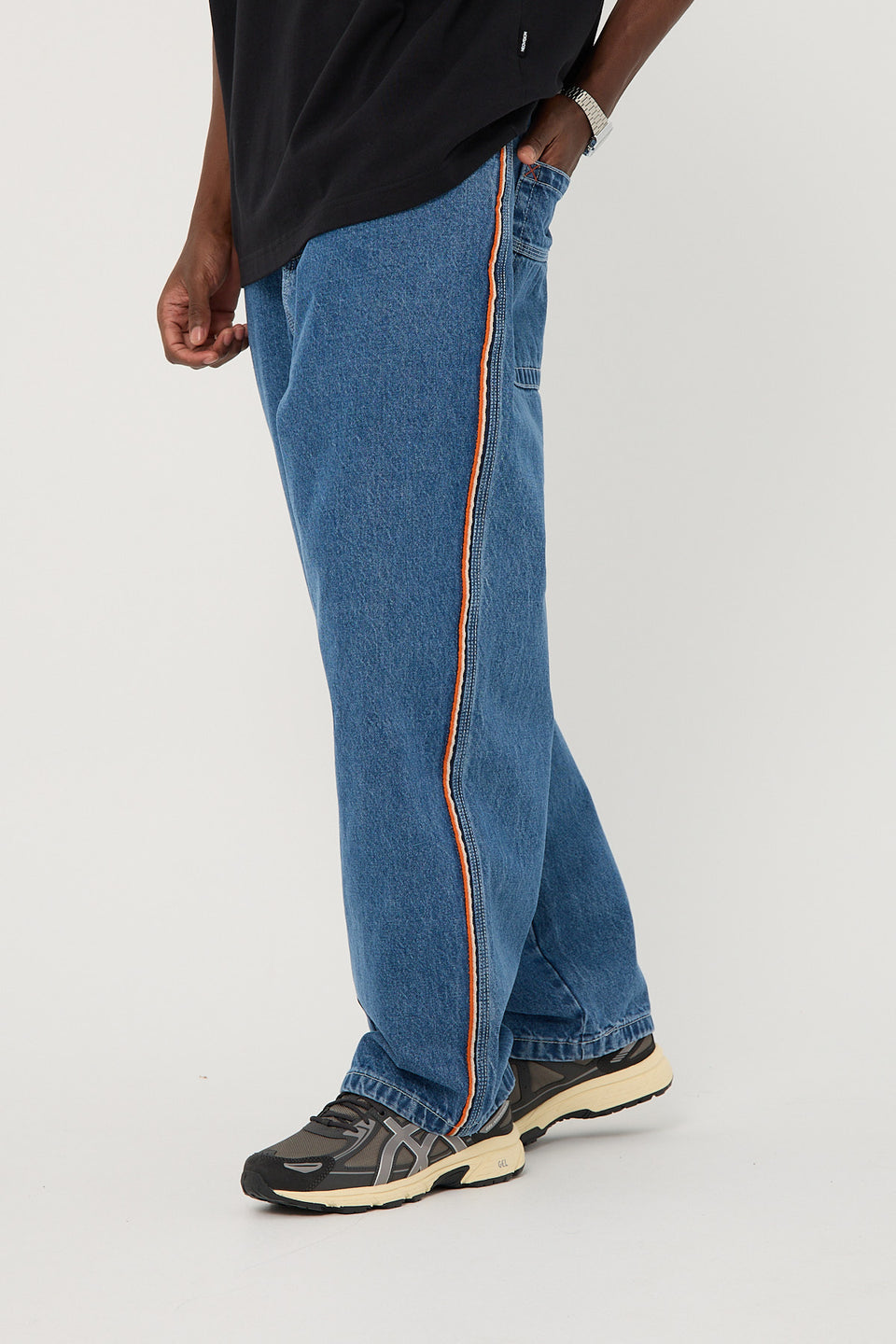 Rusty Flip Daddy 2.0 Jean - Middy Blue