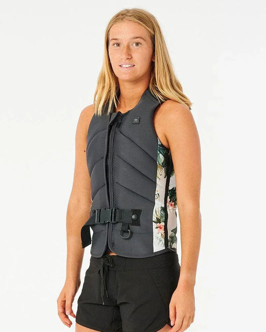 Rip Curl Dawn Patrol Pro Buoyancy Vest - Charcoal - Guys & Girls Surf n Street