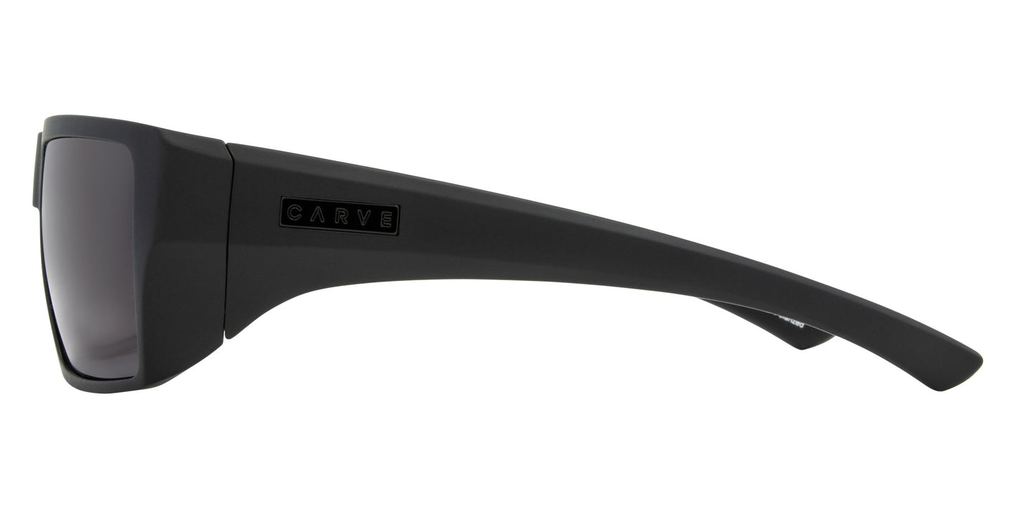 Carve Sanada - Matt Black Grey Polarized Lens