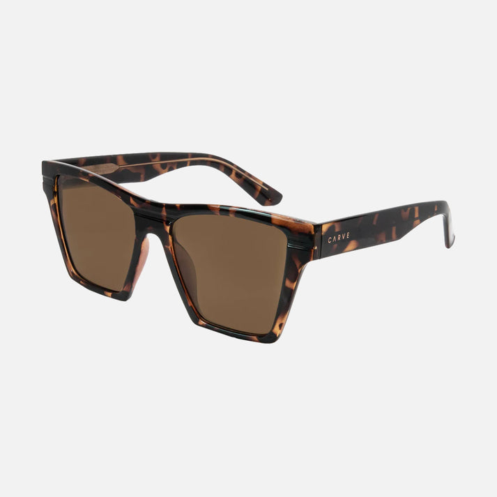 Carve Phoenix - Gloss Crystal Tortoise Brown Polarized Lens