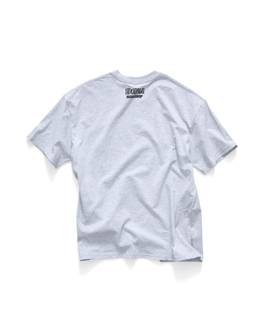 S-Double Small Stock Tee - Ash Heather