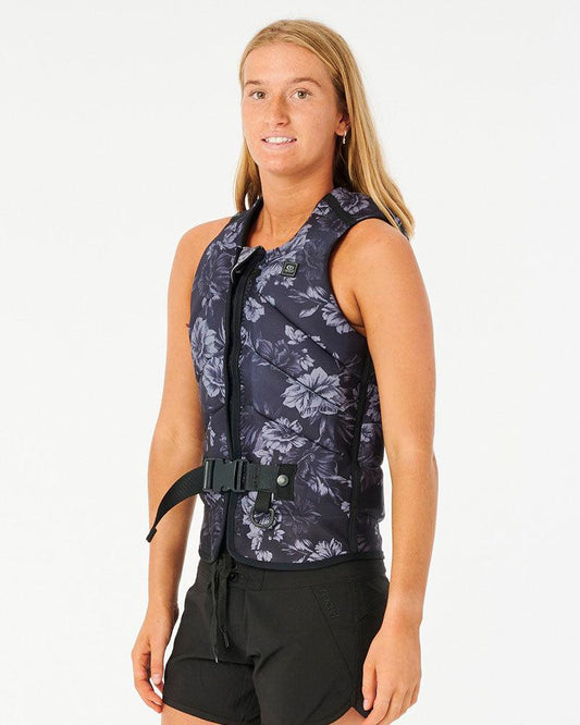 Rip Curl Dawn Patrol Pro Buoyancy Vest - Black/Black