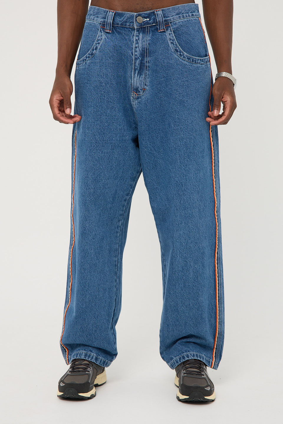 Rusty Flip Daddy 2.0 Jean - Middy Blue