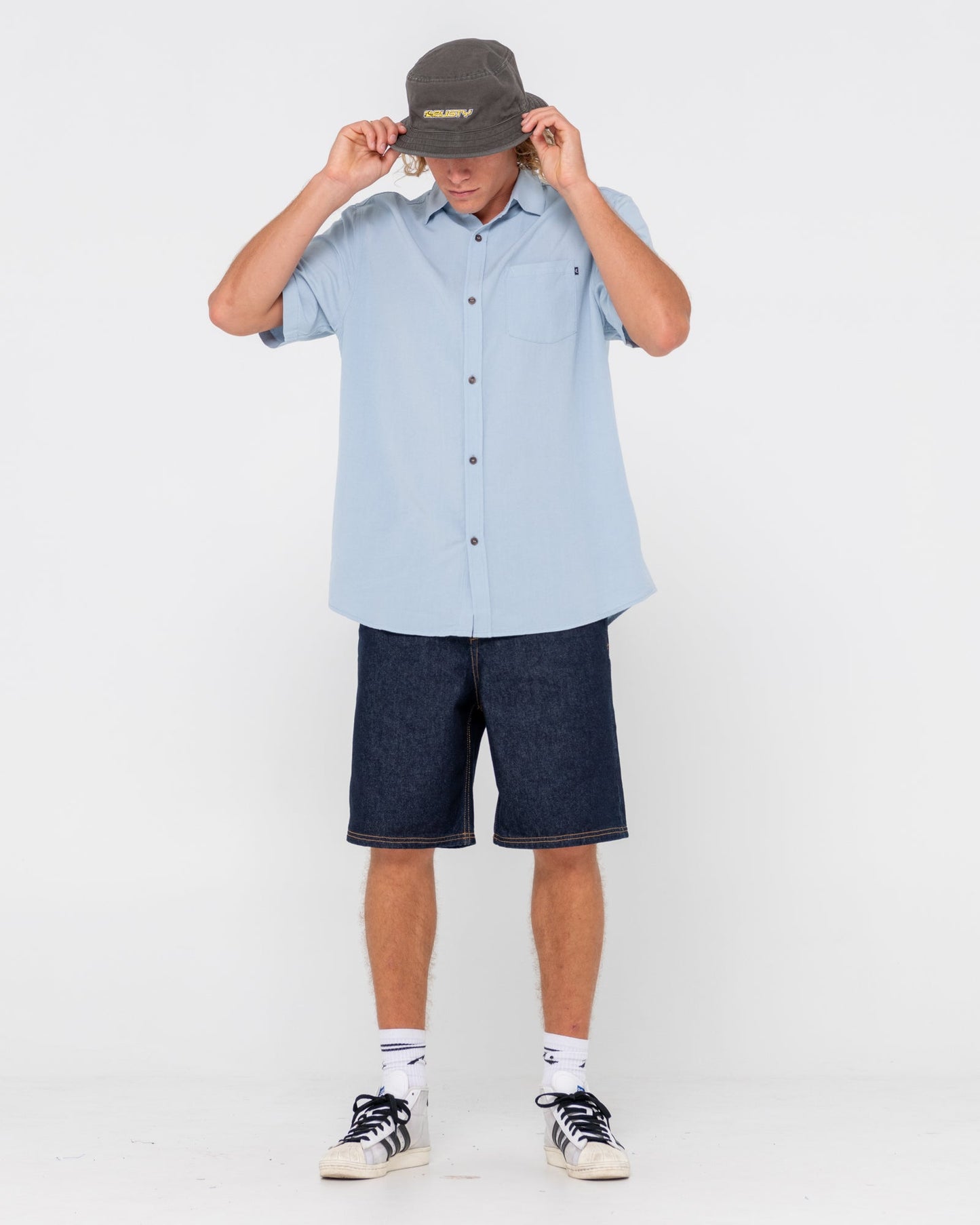 Rusty Reverb Reversible Bucket Hat - Coal