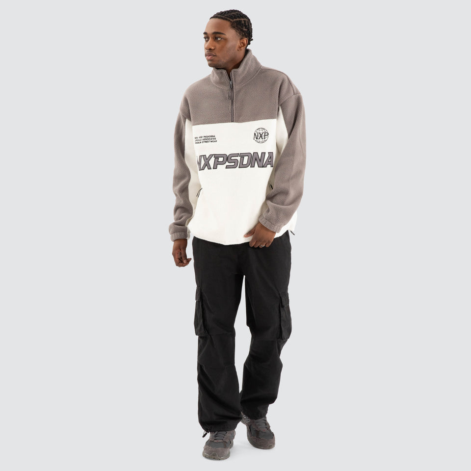 Nena and Pasadena Lineage Pullover Sweater - Steel Grey