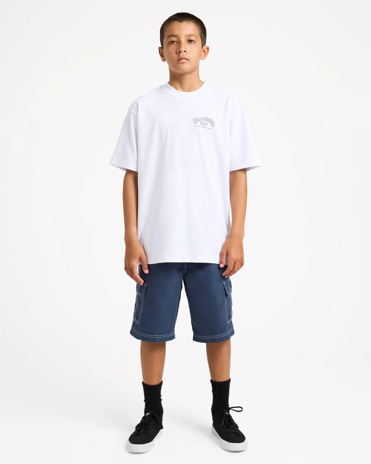 Billabong Boys Throw On - Dusty Indigo