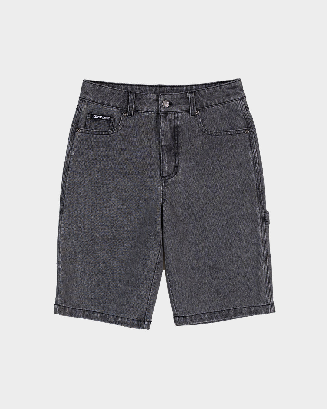 Santa Cruz Classic Dot Boys Carpenter Jean Short - Carbon
