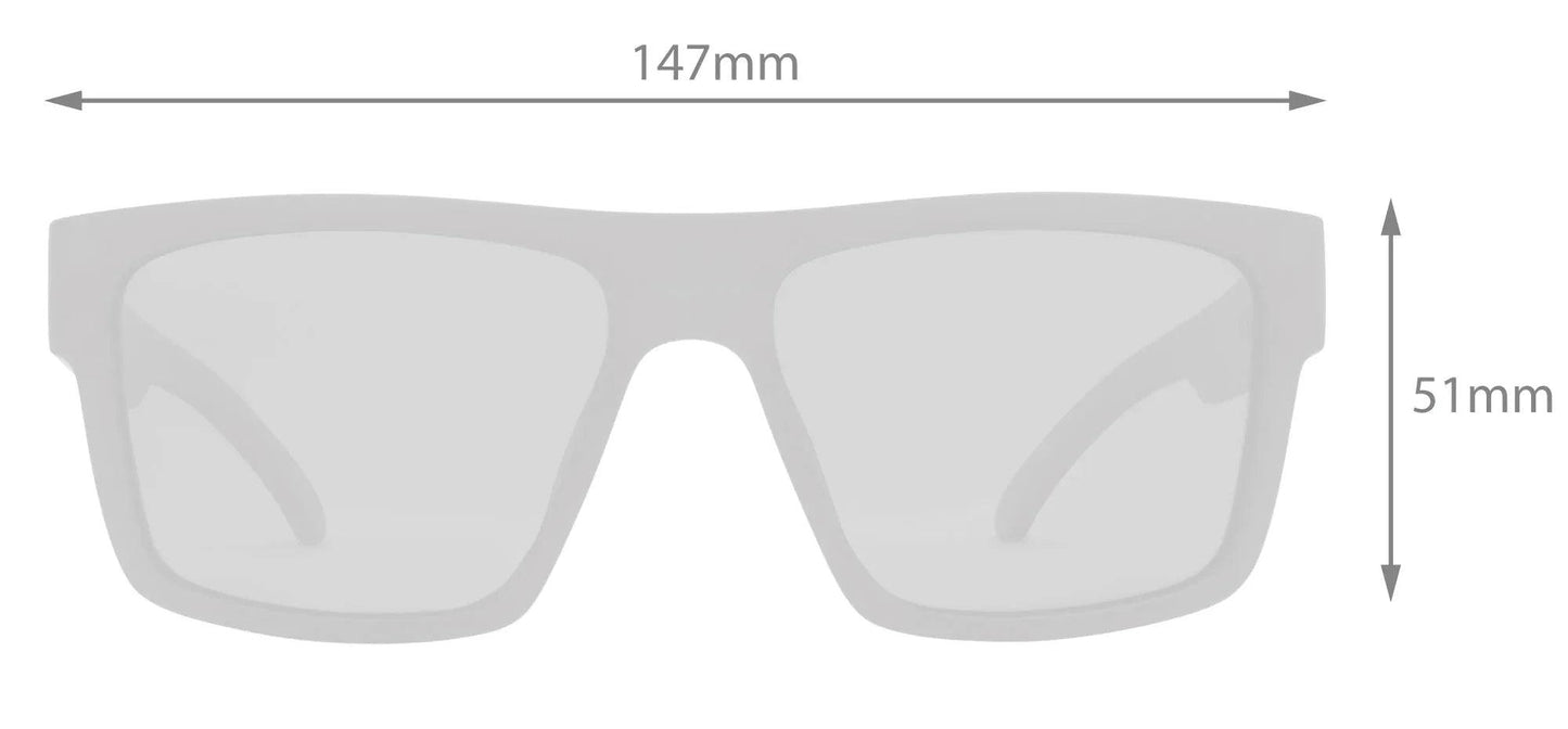 Carve Volley XL - Matt Black Grey Polarized Lens - Guys & Girls Surf n Street