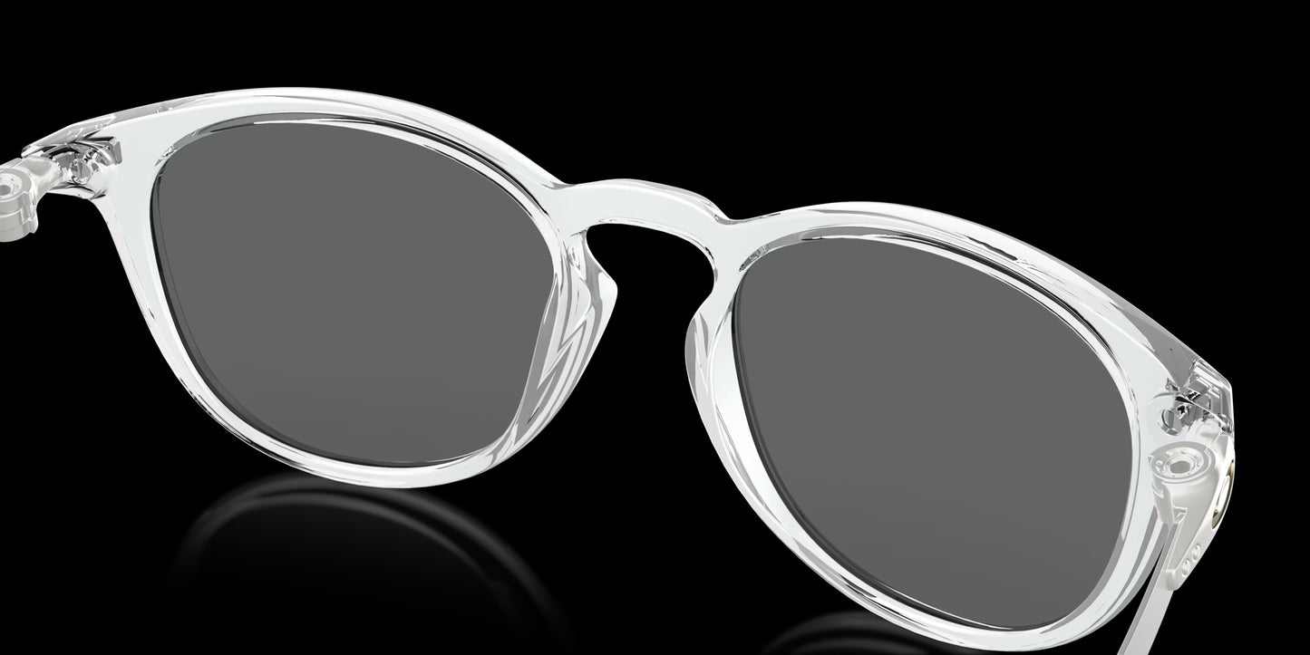 Oakley Pitchman R - Polished Clear With Prizm Black Lenses