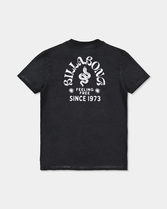 Billabong Boys Big Wave Shaz Tee - Black