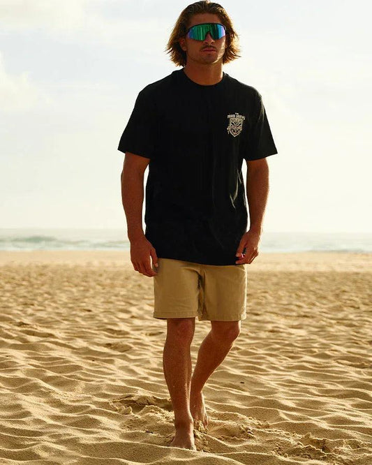 The Mad Hueys Stranded 18" Chino Short - Taupe - Guys & Girls Surf n Street