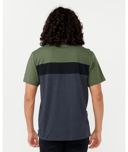 Rip Curl Undertow Panel Polo - Dark Olive