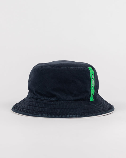 Rusty Hi-Vis Reversible Bucket Hat - Navy Blue