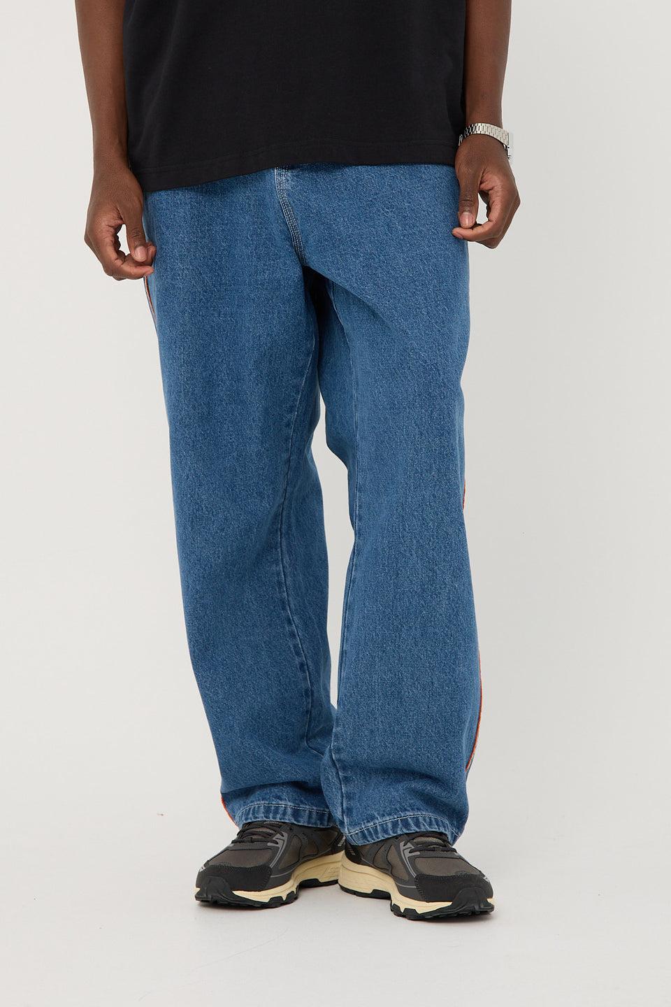 Rusty Flip Daddy 2.0 Jean - Middy Blue