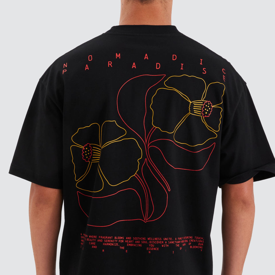 Nomadic Paradise Pollen Street Tee - Jet Black
