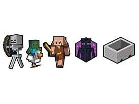 Crocs Jibbitz Charms 5 Pack - Minecraft