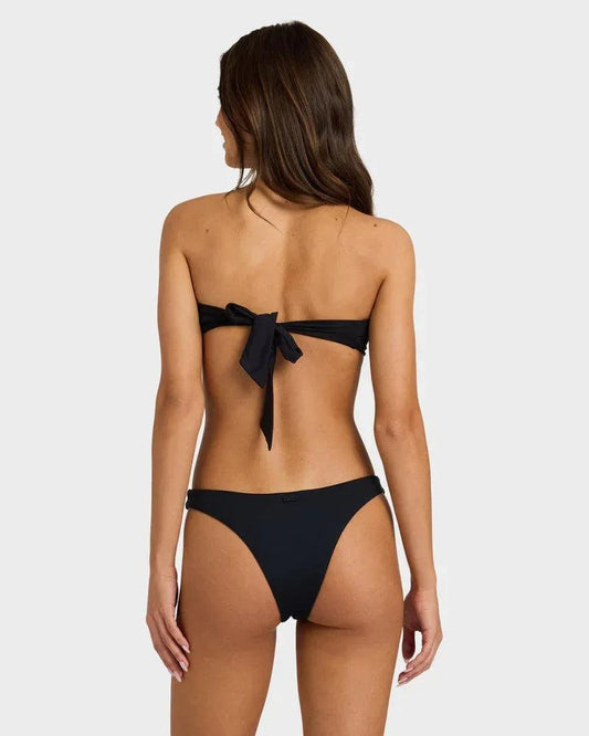 Roxy SD Beach Classics Ring Bandeau Bikini Top - Anthracite - Guys & Girls Surf n Street