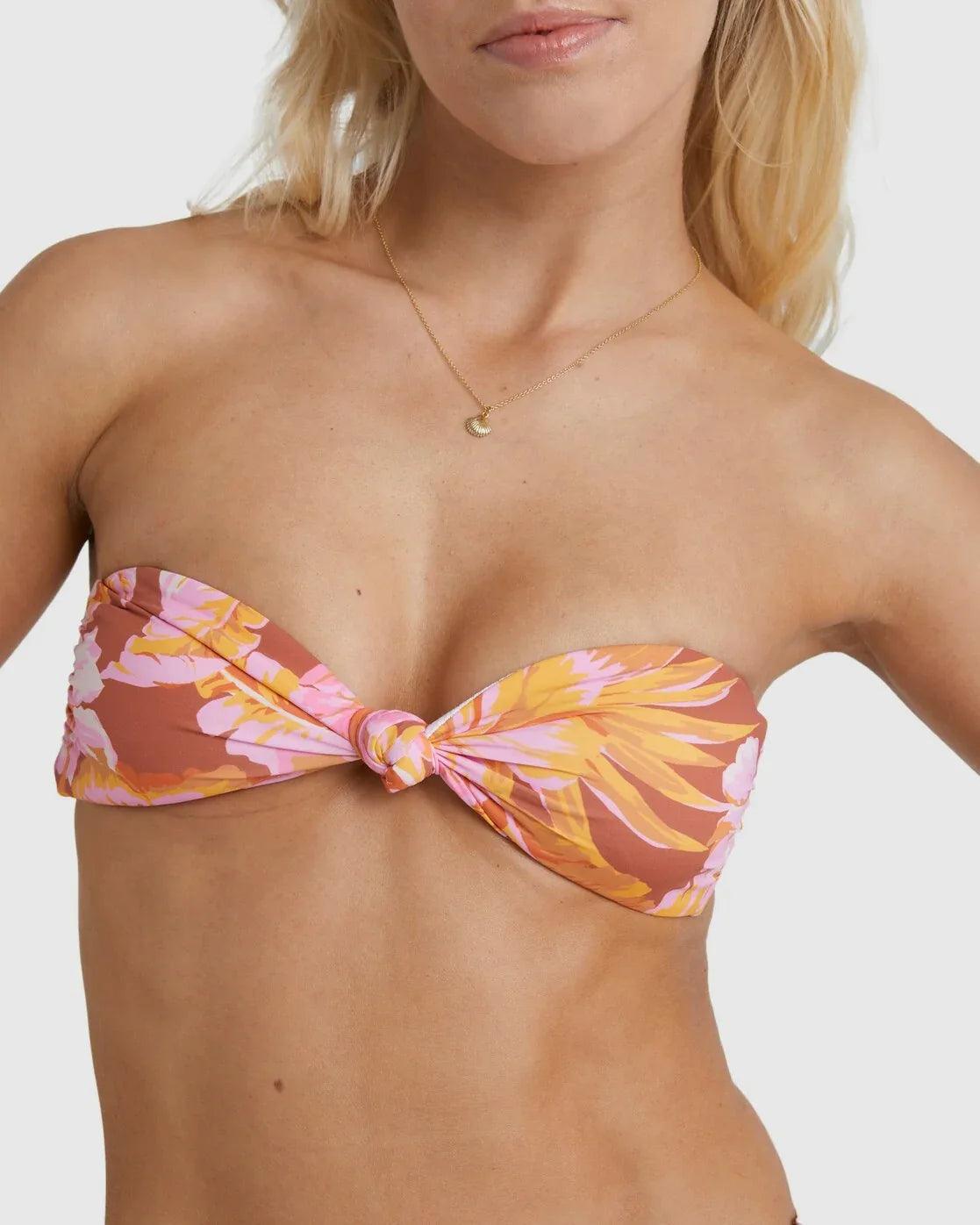 Billabong Copacabana Lola Bandeau - Brown - Guys & Girls Surf n Street