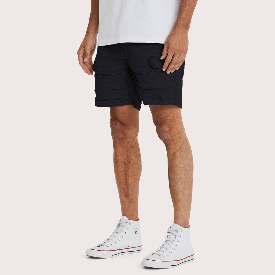 Kiss Chacey Michigan Cargo Shorts - Jet Black