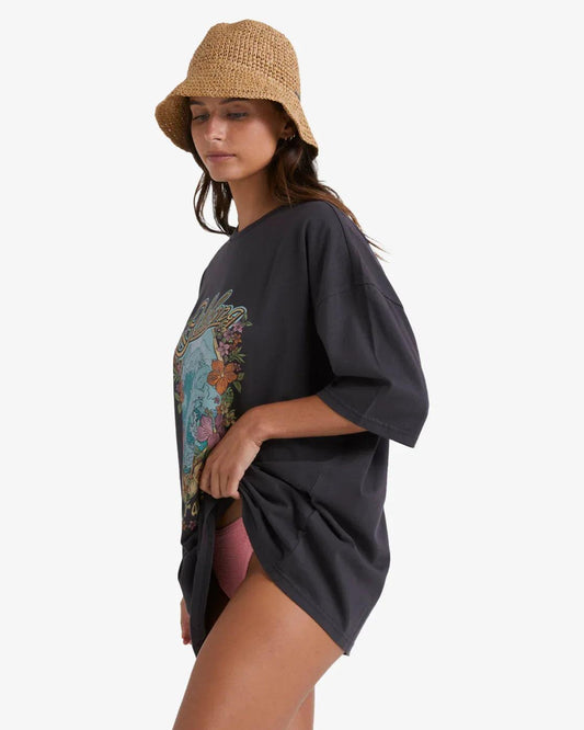 Billabong Return To Paradise Tee - Black - Guys & Girls Surf n Street