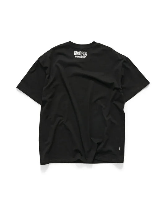 S-Double Small Stock Tee - Black - Guys & Girls Surf n Street