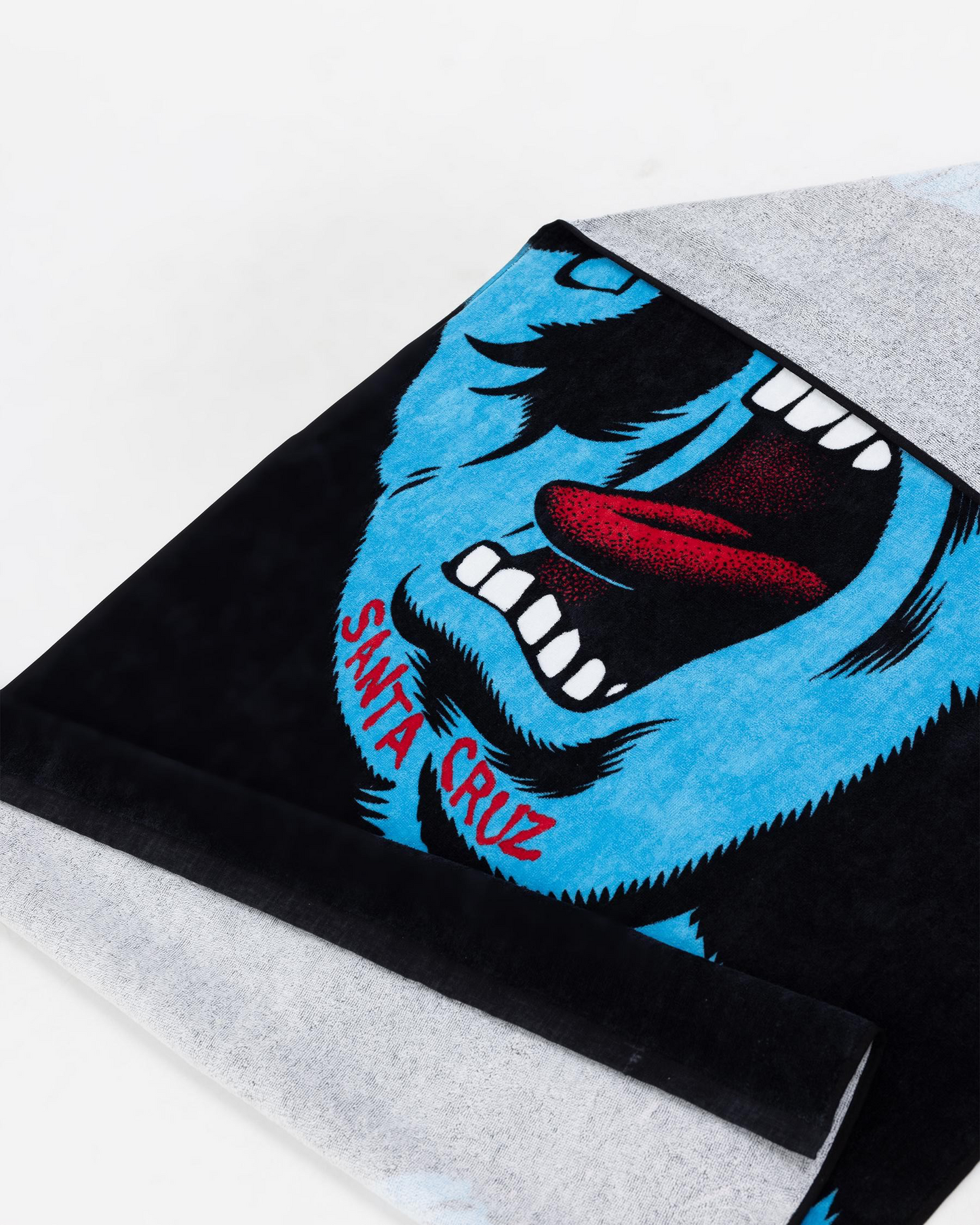 Santa Cruz Screaming Hand Towel - Black