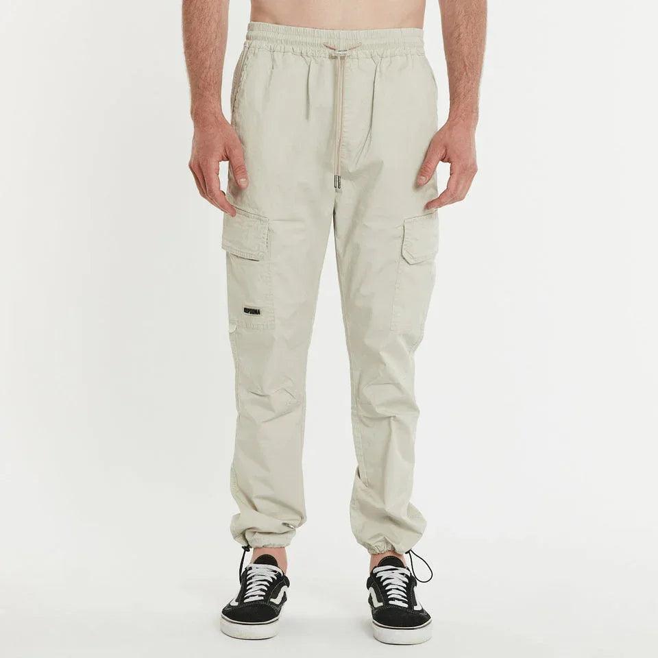 Nena and Pasadena Brigade Cargo Pant - Stone - Guys & Girls Surf n Street