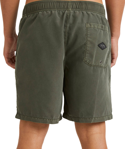 Billabong All Day Overdye Layback - Dark Military