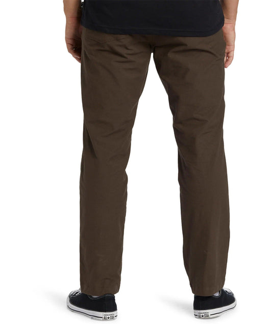 Billabong A/Div Surftrek Plus Organic Elastic Waist Pants - Coffee - Guys & Girls Surf n Street