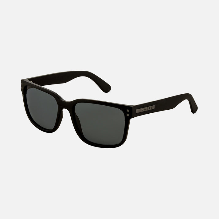 Carve Rivals XL - Matt Black Frame with Grey Polarized Lens