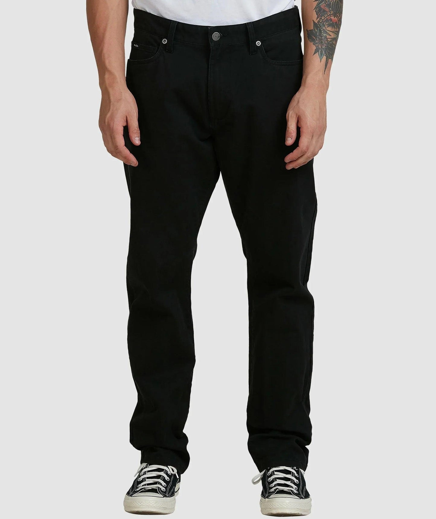 RVCA Daggers Twill - Black - Guys & Girls Surf n Street